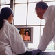 Scientists closely examine the rare male-orgasm footage.